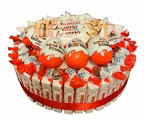 Kinder chocolade cirkel 24cm