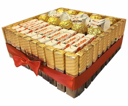 Vierkante Kinder - Ferrero taart