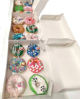 Donuts gemixte Box - 6 stuks