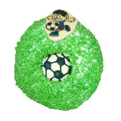 Donuts Voetbal Box - 6 stuks