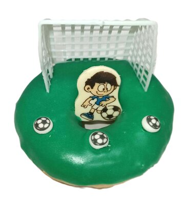 Donuts Voetbal Box - 6 stuks