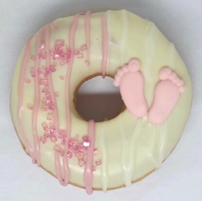Donuts Gender reveal boxen - 6 stuks