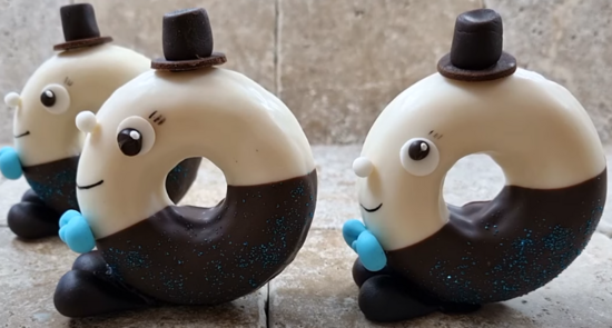 Donuts bruid & bruidegom