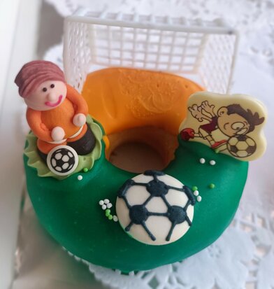 Donut box voetbal thema 2