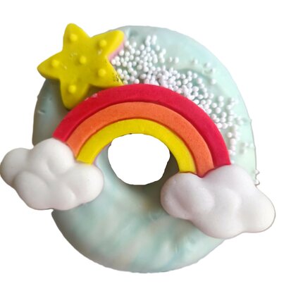 Donut box gemixt thema