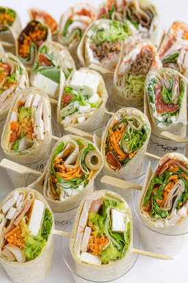 Mix mini pistolets en wraps