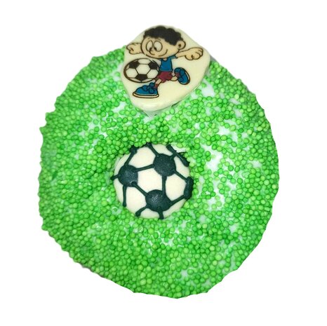 Donuts Voetbal Box - 6 stuks