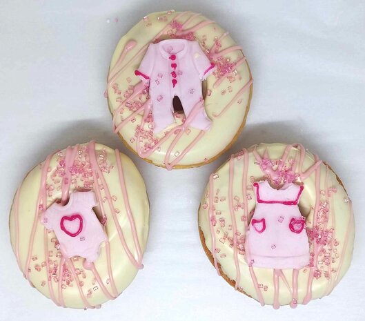 Donuts Gender reveal boxen - 6 stuks