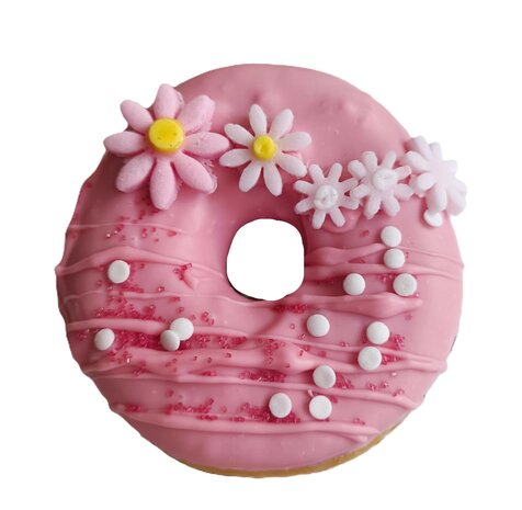 Donut box bloemen thema