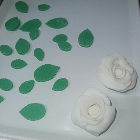Donut box bloemen thema