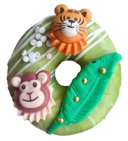 Donut box gemixt thema