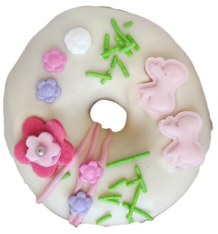 Donut box gemixt thema