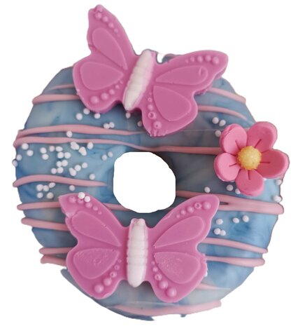 Donut boxen bloemen thema